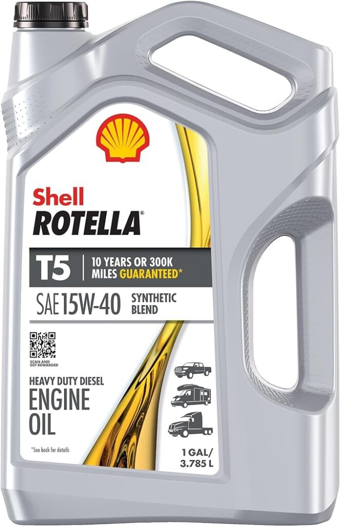 Shell Rotella T5 Synthetic Blend 15W-40