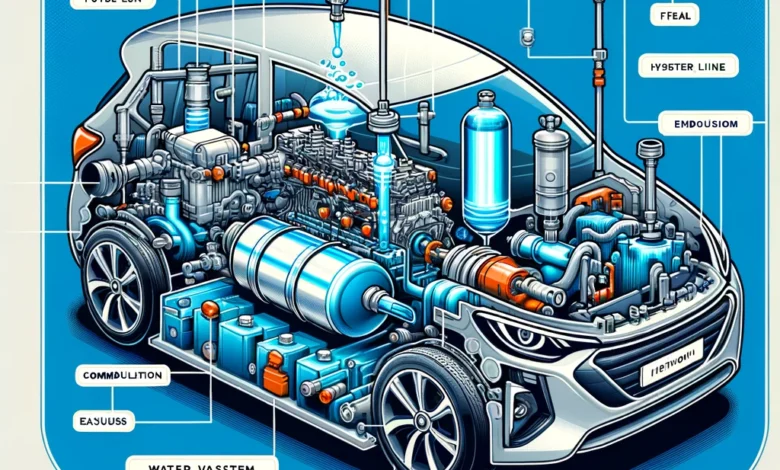 How do hydrogen fuel cell engines work