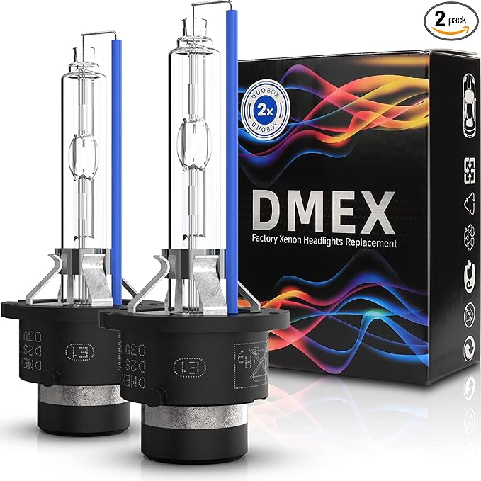 DMEX D2S 35W 6000K Cool White Xenon Best Headlight Bulbs For Cars 2024 | A Comprehensive Guide