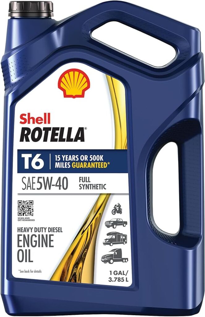 Shell Rotella T6 Full Synthetic 5W-40