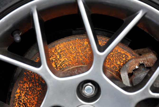 Why Are My Brake Discs Rusty ?
