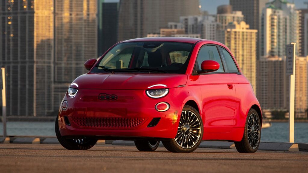 2024 fiat 500e 101 660ffdf65a3d0 Most Popular Female Cars 2024