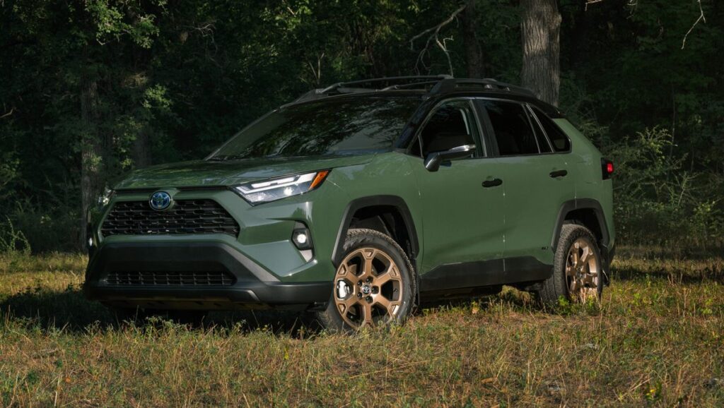 2024 toyota rav4 woodland front three quarters 2 650c560a7a0f2 1 Top Suvs With The Best Gas Mileage 2024: Fuel-Efficient SUV Guide