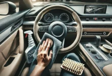 How to clean suede steering wheel: