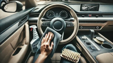 How to clean suede steering wheel: