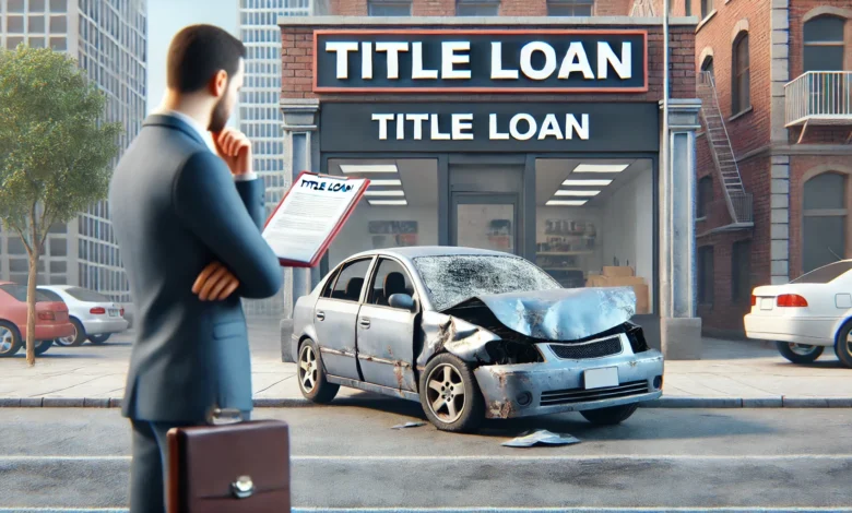 Can You Get a Title Loan with a Damaged Car?