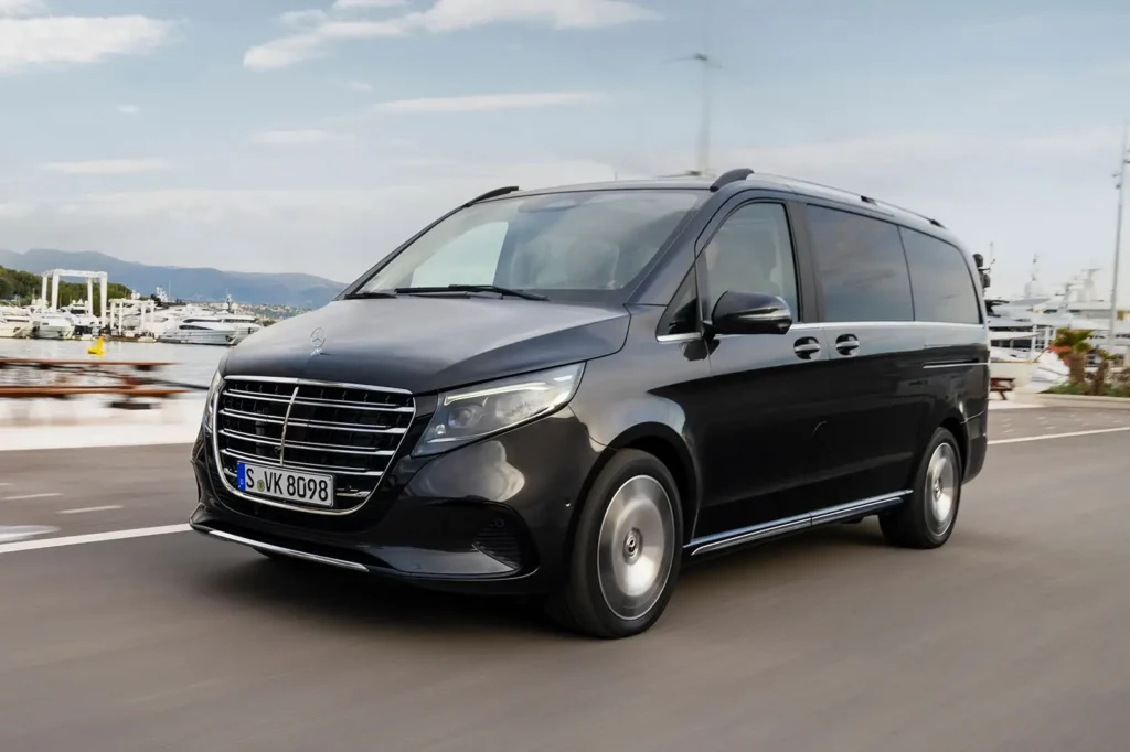 mercedes benz v vlass review 2024 01 tracking front 1 Top Suvs With Sliding Doors: Ultimate Blend of Convenience and Style