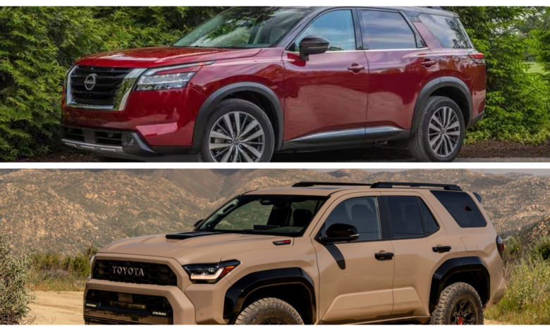 Toyota 4runner Vs Nissan Pathfinder