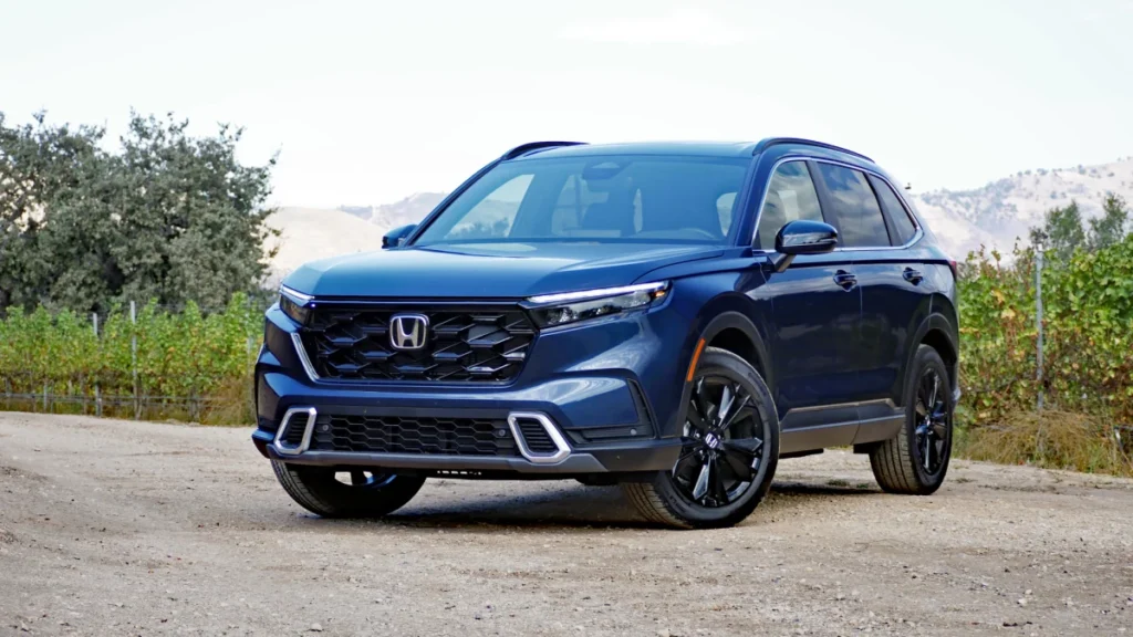 2023 Honda CR V Sport Touring front three quarter Top 2025 Compact Suvs: Top Picks for Every Driver