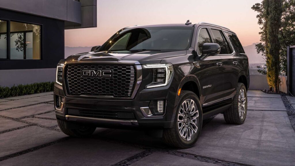 2023 gmc denali yukon ultimate front view 1 Top Large Luxury Suvs 2024: Best Premium SUVs Ranked