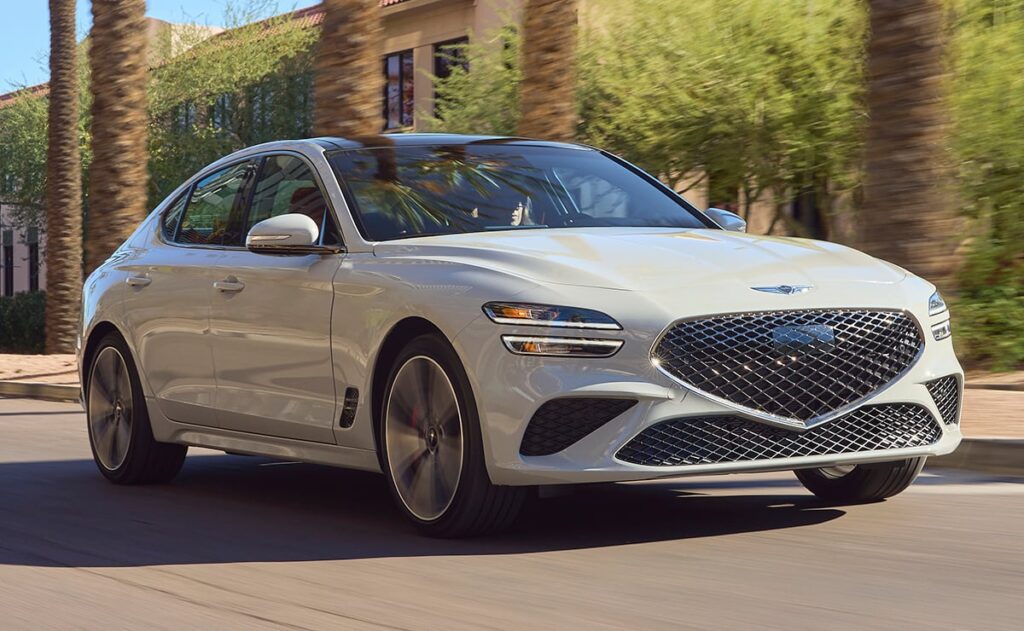 2024 GENESIS G70 MAIN i Top Fastest Car Under 60k 2024: Speed and Performance on a Budget