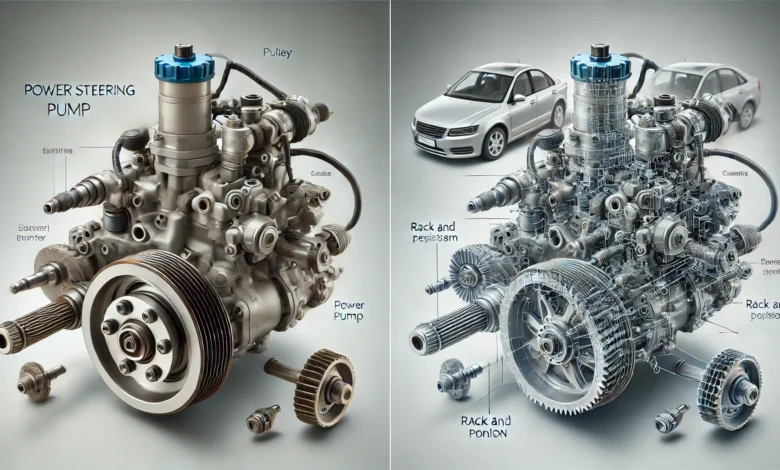 how to tell if power steering pump is bad or rack and pinion