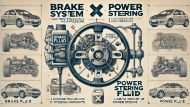 can you put brake fluid in power steering