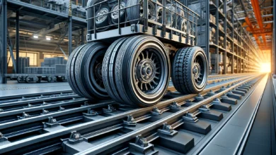 what are the two advantages to using polyurethane or nylon wheels on steel cars?